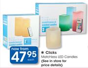 Clicks Matchless LED Candles-Each