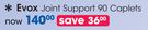 Evox 3DT2 Joint Support-90 Caplets