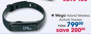 Wego Hybrid Wireless Activity Tracker