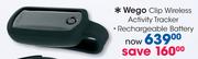 Wego Clip Wireless Activity Tracker