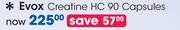 Evox Creatine HC 90 Capsules