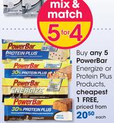PowerBar Energize Or Protein Plus Products-Each