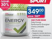 GNC Pure Edge Daily Energy Performance Energizer Cherry Limeade-460g