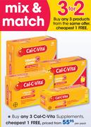 Cal-C-Vita Supplements-Per Pack