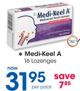 Medi-Keel A 16 Lozenges-Per Pack