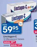 Linctagon-C 12 Effervescent Tablets/Junior-Per Pack