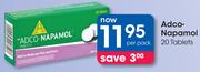 Adco-Napamol 20 Tablets-Per Pack