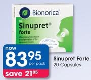 Sinupret Forte 20 Capsules-Per Pack