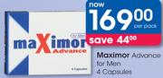Maximor Advance For Men 4 Capsules-Per Pack