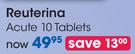 Reuterina Acute 10 Tablets