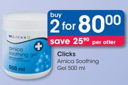 Clicks Arnica Soothing Gel-2x500ml