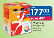 Vita-Thion Energy Tonic 60x5g Sachets-Per Pack
