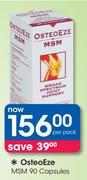 Osteo Eze MSM 90 Capsules-Per Pack