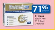 Cipla Betavit AFR 30 Softgel Capsules-Per Pack
