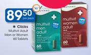 Clicks Myltivit Adult Men Or Women 60 Tablets-Per Pack