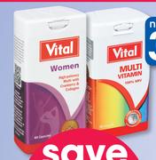 Vital Multi Vitamin 30 Capsules-Per Pack