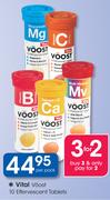 Vital Voost 10 Effervescent Tablets-Per Pack