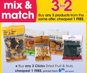 Clicks Dried Fruit & Nuts-Per pack