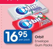 Orbit Envelope Gum Packs-Per Pack Each