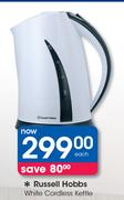 Russell Hobbs White Cordless Kettle