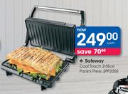 Safeway Cool Touch 2 Slice Panini Press SPP200S