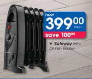 Safeway Mini Oil fan Heater