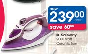 Safeway 2000 Watt Ceramic Iron