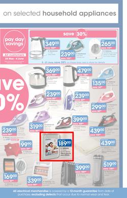 Clicks : Pay Day Savings (24 May - 21 June 2017), page 29