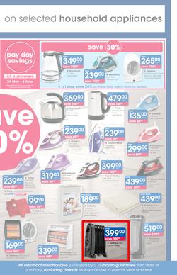 Clicks : Pay Day Savings (24 May - 21 June 2017), page 29