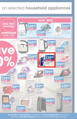 Clicks : Pay Day Savings (24 May - 21 June 2017), page 29