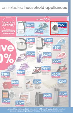 Clicks : Pay Day Savings (24 May - 21 June 2017), page 29