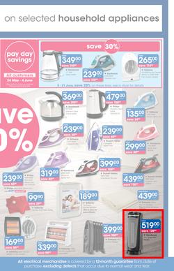 Clicks : Pay Day Savings (24 May - 21 June 2017), page 29
