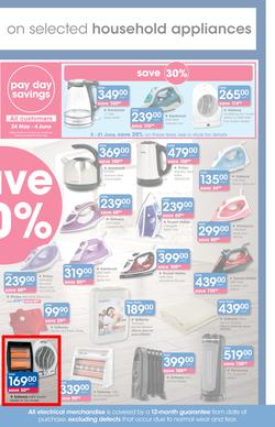 Clicks : Pay Day Savings (24 May - 21 June 2017), page 29