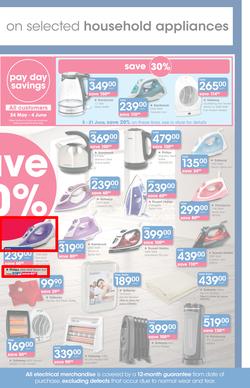 Clicks : Pay Day Savings (24 May - 21 June 2017), page 29