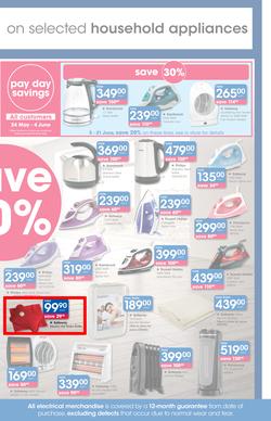Clicks : Pay Day Savings (24 May - 21 June 2017), page 29
