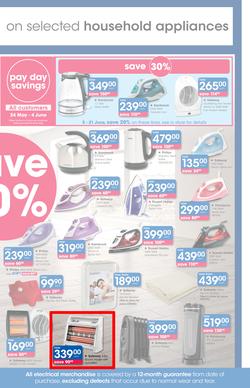 Clicks : Pay Day Savings (24 May - 21 June 2017), page 29