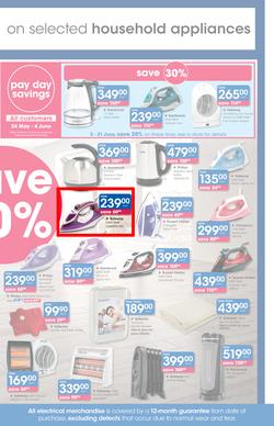 Clicks : Pay Day Savings (24 May - 21 June 2017), page 29