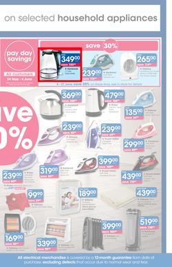 Clicks : Pay Day Savings (24 May - 21 June 2017), page 29