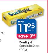 Sunlight Domestic Soap-500g