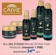 Caivil Marula Oil Hair Care Products