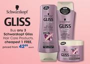 Schwarzkopf Gliss Hair Care Products-Each