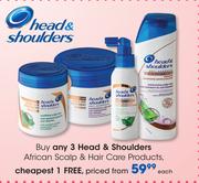 Head and shoulders african hair products sale