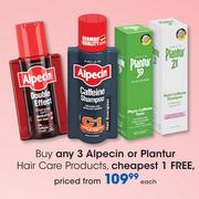 Alpecin Or Plantur Hair Care Products-Each