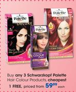 Schwarzkopf Palette Hair Colour Products-Each