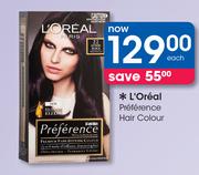 L'Oreal Preference Hair Colour-Each