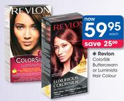 Revlon Colorsilk Buttercream Or Luminista Hair Colour-Each