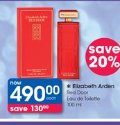 Elizabeth Arden Red Door Eau De Toilette-100ml Each