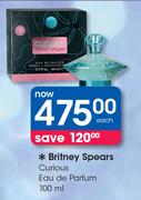 Britney Spears Curious Eau De Parfum-100ml 