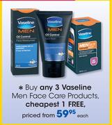 Vaseline Men Face Care Products-Each
