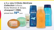 Clicks Skincare Collection Lotions, Body Washes & Soaps-Each